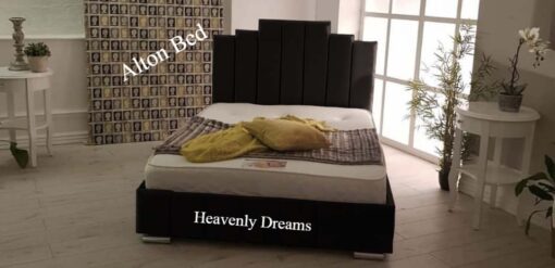 alton plush velvet beds