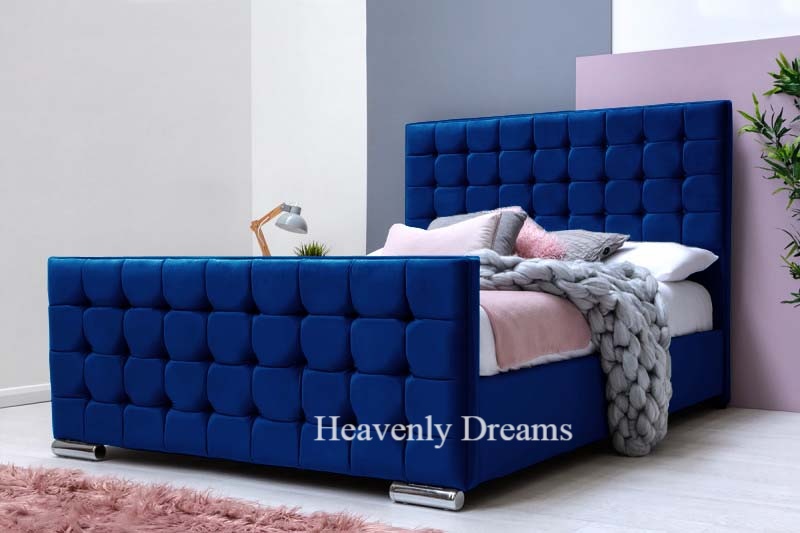 Plush Velvet Barcelona Cube Beds – hdbeds.co.uk