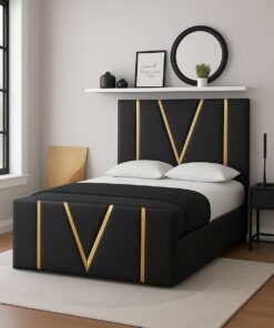 Luxury Golden Crest Bed