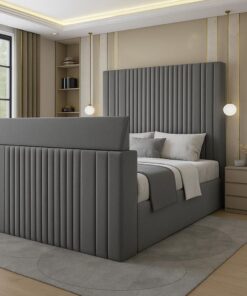 Luxury Panel Nightflix Tv Bed