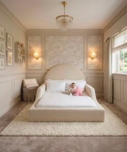 Toddler Floor Base Bed with Safety Sides