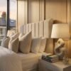 Aria Electric TV Bed with Channel Panel Headboard - Thumbnail Image 4