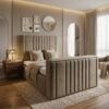 Mayfair Electric TV Bed with Graduated Channel Headboard - Thumbnail Image 3