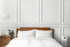 wingback panel bed